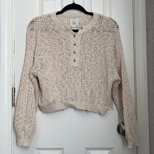 Billabong Warmin' Up Open Stitch Cardigan - S
